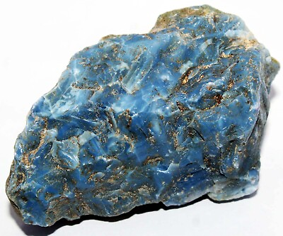#ad 434.15 Ct Australian Natural Blue Opal Rough Loose Gemstone $22.00