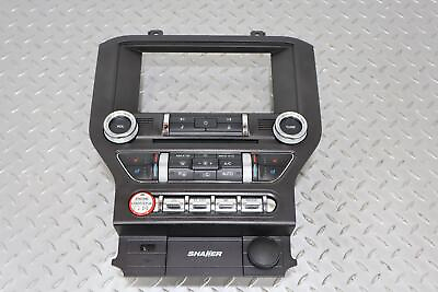 #ad 15 19 Ford Mustang Radio Control Panel W o Screen 8quot; Screen FR3T 18E245 GC $384.00