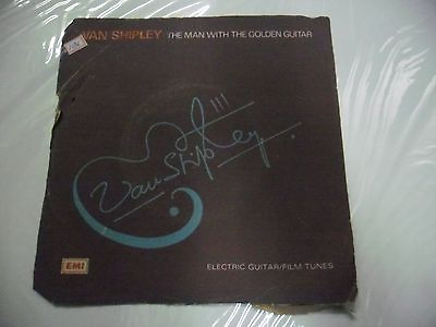 #ad THE MAN WITH GOLDEN GUITAR VAN SHIPLEY INSTRUMENTAL FILM rare EP 1977 VG $198.00