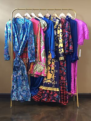 #ad Multicolor vintage dress LOT $160.00