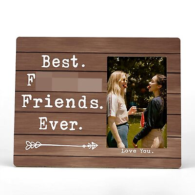 #ad Best Friends Ever Picture Photo Frame Bestie Bff Friend Picture Frames Best... $25.17