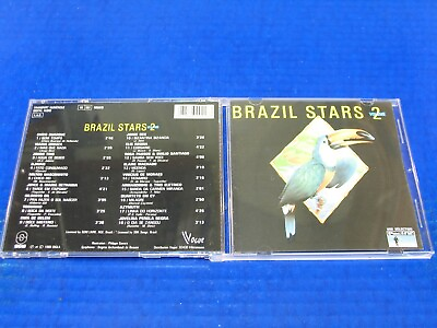 #ad Brazil Stars Vol 2 Various Artists 1988 Latin CD w 18 Tracks Rare $6.97