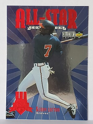 #ad 1997 Collector#x27;s Choice All Star Connection #25 Kenny Lofton Cleveland Indians $0.99