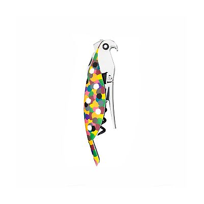 #ad Alessi Parrot Sommelier Design Corkscrew Multicolored Multicolor $87.99