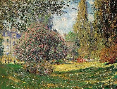#ad The Park by Claude Monet art painting print $13.49