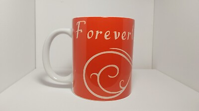 #ad Handmade Romantic Couple Coffee Mug Forever and one day Dishwasher Safe $17.99