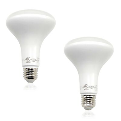 #ad LSP 2 Pack LED BR30 Light Bulbs5000K 850LM Dimmable Lighting Photo Bulbs $8.78