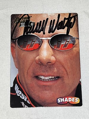 Darrell Waltrip 1995 ACTION PACKED COUNTRY SHADES WINSTON CUP autographed card $12.99