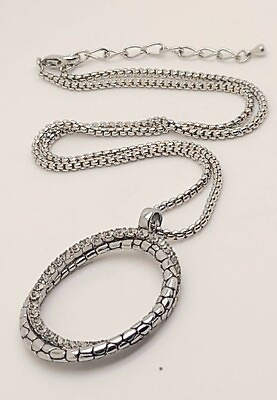 #ad Bohemian Men amp; women double circle Pendant Necklace fashion jewelry Size 18quot; $7.99