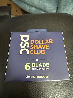 #ad #ad Dollar Shave Club 6 Blade Cartridge Razor 4 Pack Z $7.59