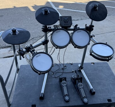 #ad Simmons SD350 Electronic Drum Kit complete works drumming W STICKS $400.00
