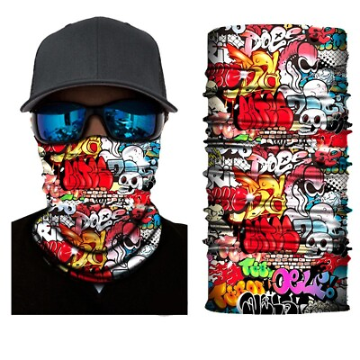 #ad Lanzonia Headwear Neck Scarf Elastic Head Wrap Headband Bandana Face cover LHW12 $9.99