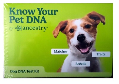#ad Know Your Pet DNA by Ancestry: Dog DNA Breed Identification Test FREE SHIP $79.98