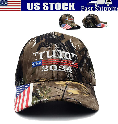 #ad 2024 Trump President MAGA Hat Cap Camo USA KAG Make Save America Again Camo Hats $6.30
