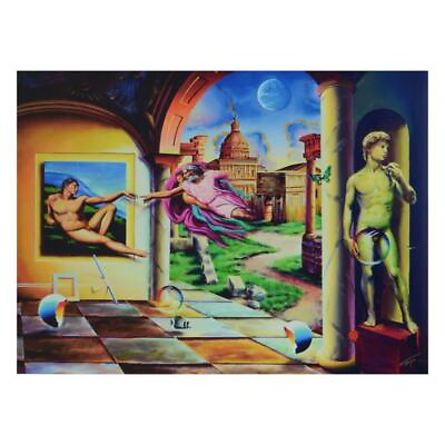 #ad Ferjo quot;Creation of a Manquot; Numbered Limited Edition on ped Canvas $675.00