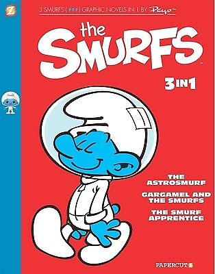 #ad The Smurfs 3 In 1 #3: The Smurf Apprentice the Astrosmurf and the Smurfnapper $14.99