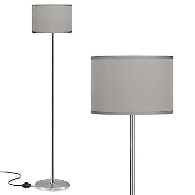 #ad Ambimall Floor Lamp for Living Room Modern Silver Floor Lamp silver amp; grey $65.49