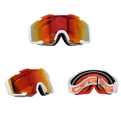 #ad 100% STRATA 2 Goggles Offroad MX Motocross CLEAR or MIRROR LENS Goggles $18.95