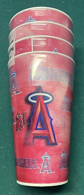 #ad Los Angeles Angels 3D Capitol Cups Complete Set of 4 MLB Licensed Product New $29.99