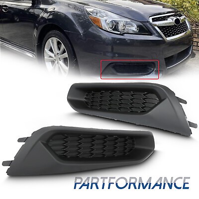 #ad For Subaru Legacy 2013 2014 Fog Light Cover Driver amp; Passenger Side Pair Front $28.49
