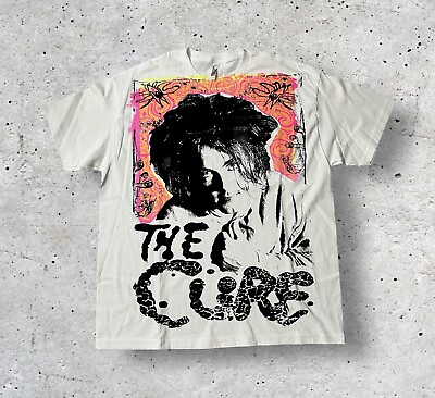 #ad HANDMADE THE CURE Shirt RARE TEE MUSIC ROBERT SMITH 80s Vintage Style Lot Style $35.00