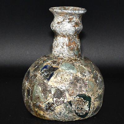 #ad Authentic Large Ancient Roman Glass Bottle Container Circa 1st 3rd Century AD $120.00