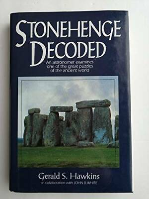 #ad Stonehenge Decoded Hardcover By Hawkins Gerald S. GOOD $3.83