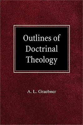 #ad Outlines of Doctrinal Theology Hardback or Cased Book $49.81