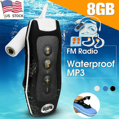 #ad IPX8 Waterproof Underwater Music Sports MP3 Player For Swimming With Headset US $26.65