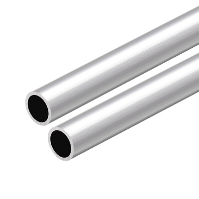 #ad 2pcs Aluminum Round Tube 300mm Length 16mm OD 13mm Inner Dia Seamless Tube $14.97