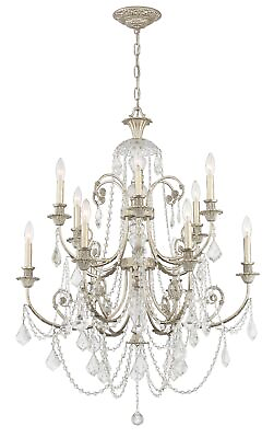 #ad Crystorama Lighting Group 5119 CL MWP Regis 12 Light 32quot;W Crystal Silver $1700.00