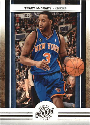 #ad 2009 10 Panini Season Update New York Knicks Basketball Card #33 Tracy McGrady $1.99