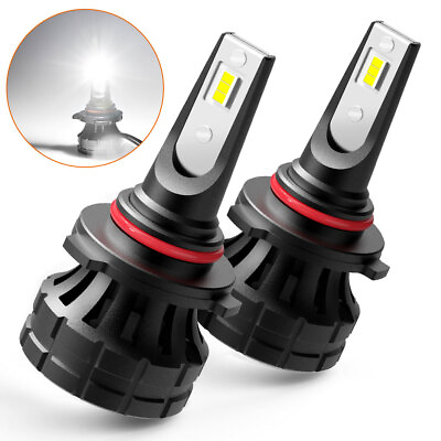 #ad 2pcs AUXITO 9005 HB3 LED Headlight High Bulbs Beam Conversion Kit 6000K White Z1 $23.59