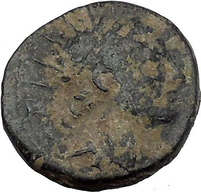 #ad ANTIOCHOS IV EPIPHANES Seleukid 175BC Zeus Rare R1 Ancient Greek Coin i50371 $112.50