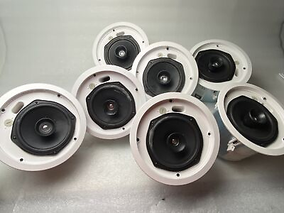 #ad Lot of 7 JBL Model Control 26CT Ceiling Loud speaker TESTED WORKING $190.99
