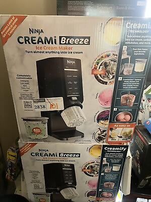 #ad Ninja CREAMi Breeze 7 in 1 Ice Cream Maker NC201 $109.99