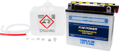 #ad Fire Power 12N5.5 3B Conventional 12V Standard Battery with Acid Pack $34.34