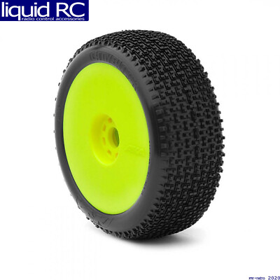 #ad AKA Racing 14002QRY 1 8 Buggy Cityblock SSLW Evo Wheel Prmnt Yellow 2 $41.00