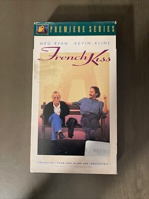#ad French Kiss 1995 VHS Meg Ryan Kevin Kline Timothy Hutton Jean Reno $5.00