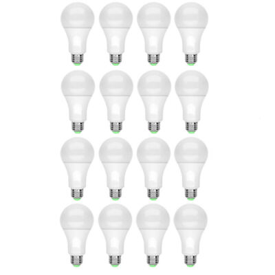 #ad 15 Pack LED Light Bulbs 15W Equivalent 100W Replacement Daylight 6500K A19 E26 $27.89