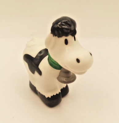 #ad Barnyard Animal Cow 3 Inches Tall Plastic Learning Curve Replacement Part $4.99