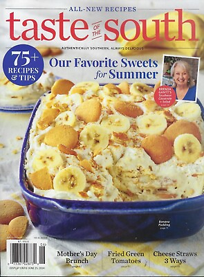#ad Taste of the South Magazine June July 2024 Brenda Gantt $11.99