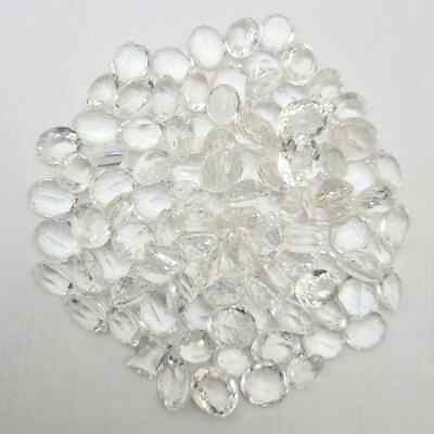 #ad Faceted Crystal Quartz Mix Wholesale Loose gemstone $63.00
