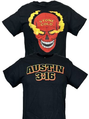 #ad Stone Cold Steve Austin 3:16 Red Skull Mens T shirt $27.44