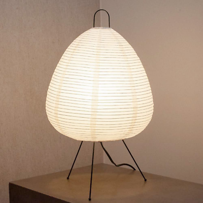 #ad Noguchi Style Paper Lamp • Akari Lantern Lamp • Rice Paper Lamp • Table Lamp • J $98.09