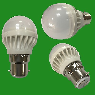 #ad 25x 5W 6500K Daylight White LED Low Energy Pearl Golf Light Bulb BC B22 Lamp $74.80