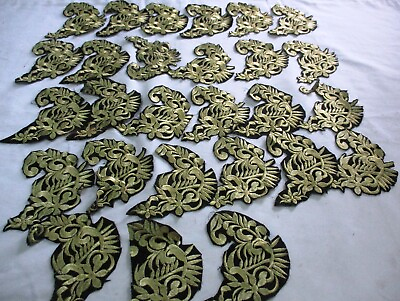 #ad 25pieces embroidered applique craft and sewing product $8.00