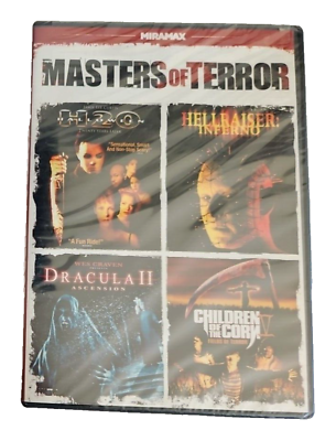 #ad Masters of Terror DVD H2O Hellraiser Inferno Dracula 2 Children of the Corn 5 $5.00