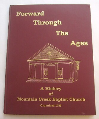 #ad Mountain Creek Baptist Church Anderson County History South Carolina 243 of 500 $39.99