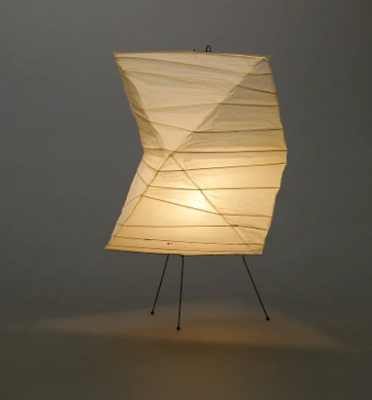 #ad Isamu Noguchi Akari akari 26n lamp Washi Paper Handcraft Light Shade JAPAN $289.99